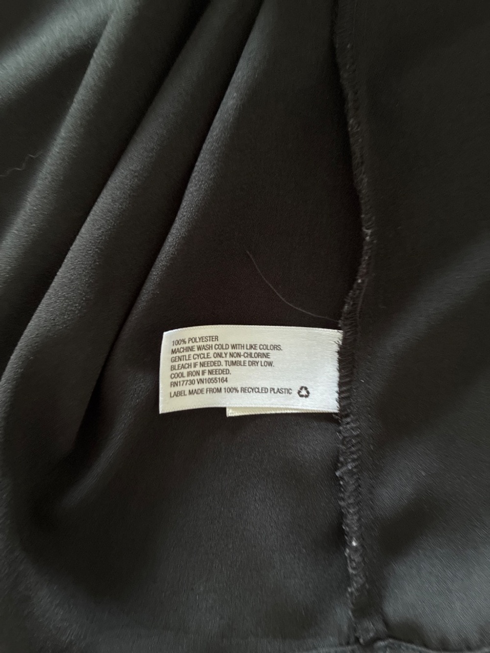 A New Day black scoop neck slip dress S M - Picture 7 of 9